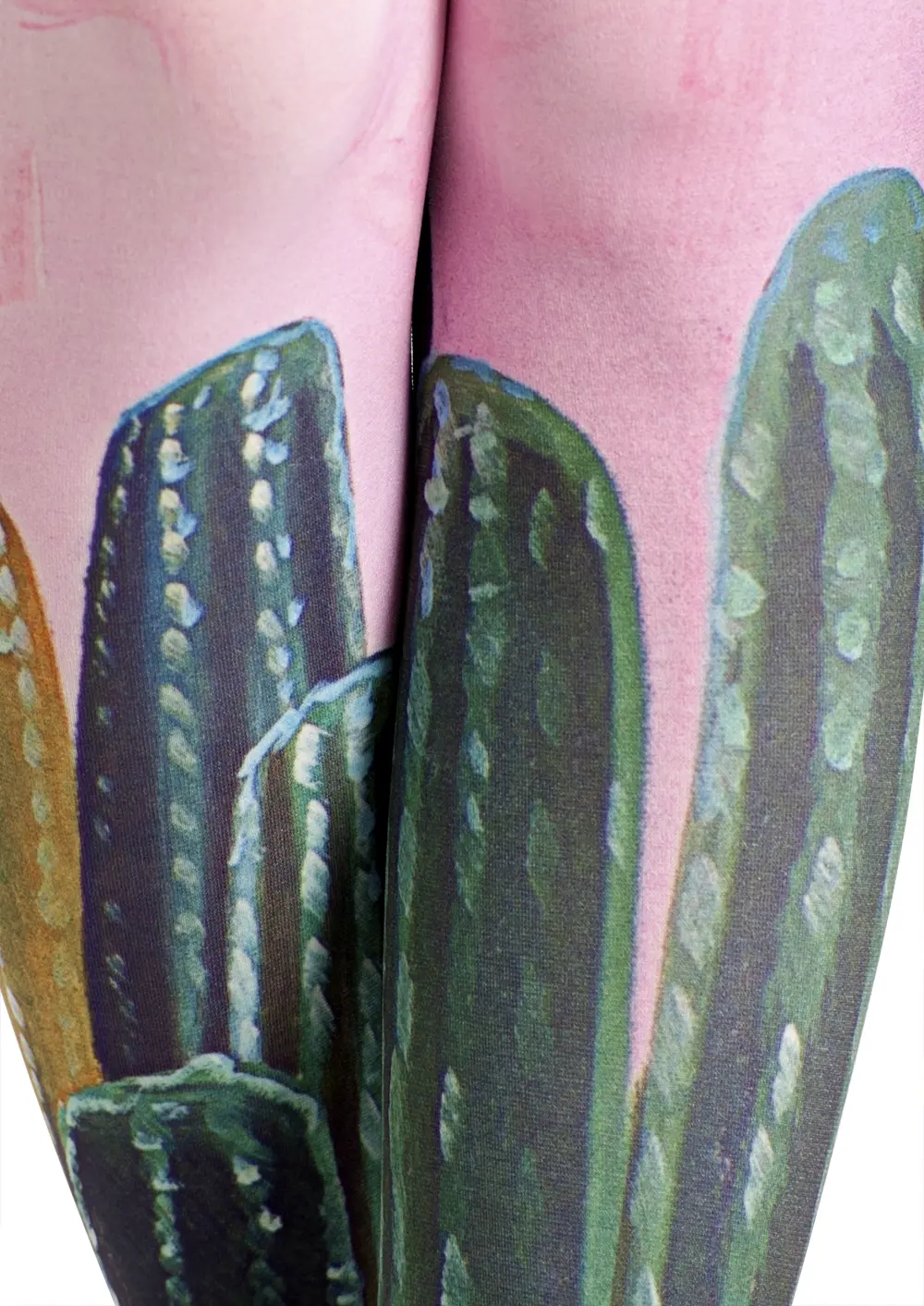 Viken Plan Forest art Print Personality Pantyhose/Tights [Cactus] - Image 5