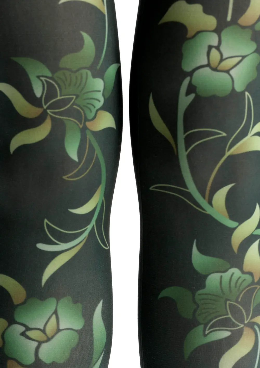 Viken Plan Forest Print Tights Hosiery Pantyhose - Image 5