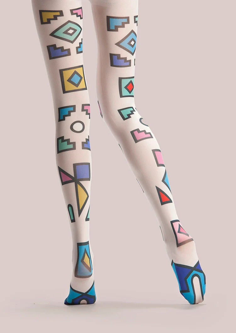 Viken Plan PopArt Print Tights Cute Pantyhose/Tights - Image 3