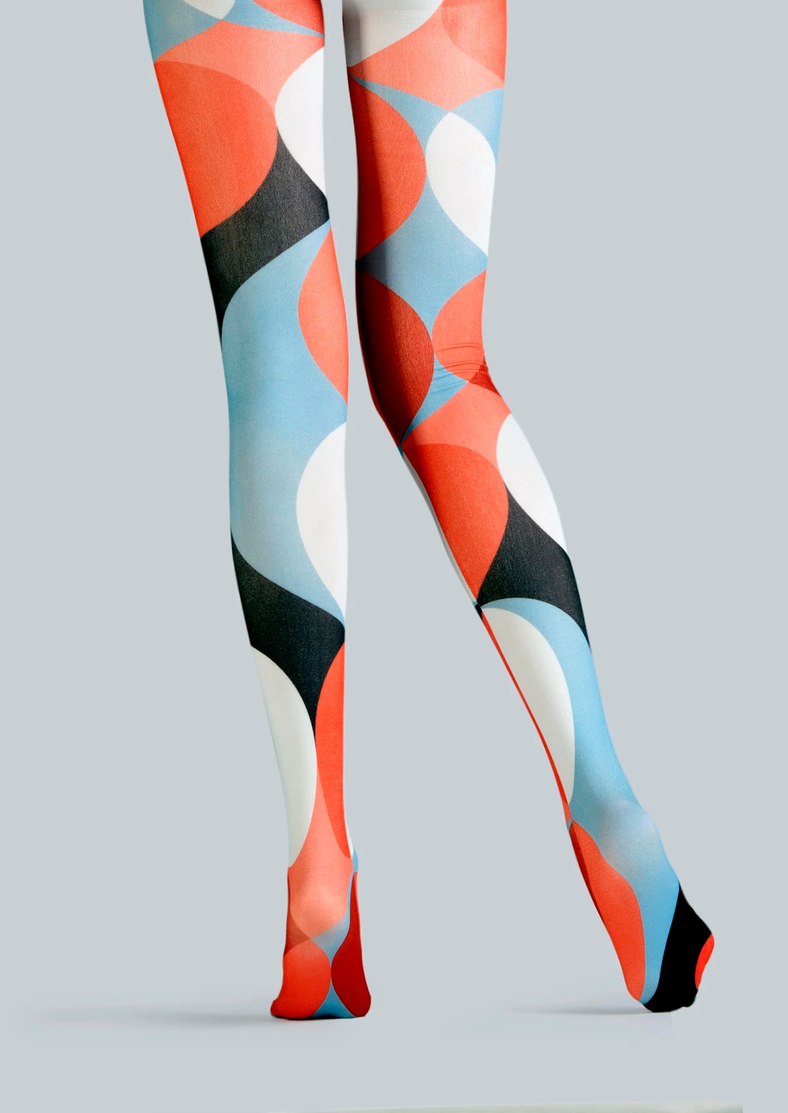 Viken Plan PopArt Print Tights Decorative design Pantyhose/Tights [Polka dot interleaved] - Image 5