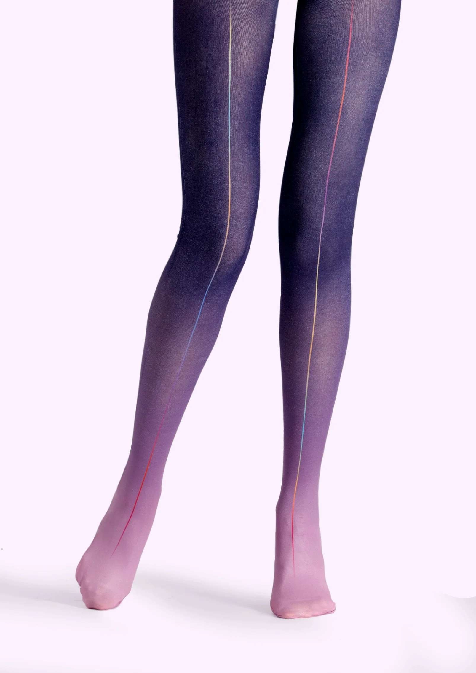 Viken Plan Rainbow Light Tights Hosiery Pantyhose - Image 3