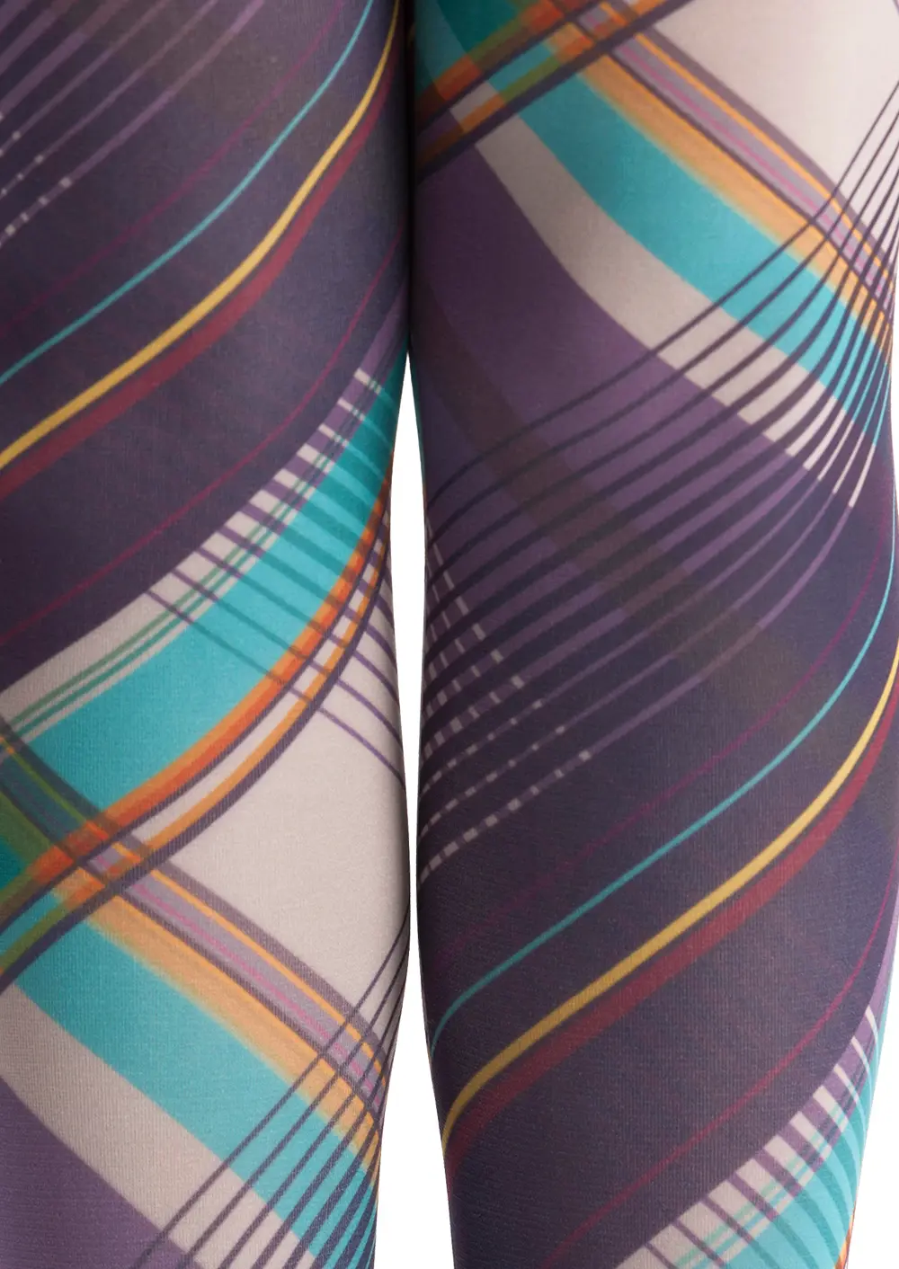Viken Plan Art Print Tights Retro Pantyhose/Tights [Realize check] - Image 5
