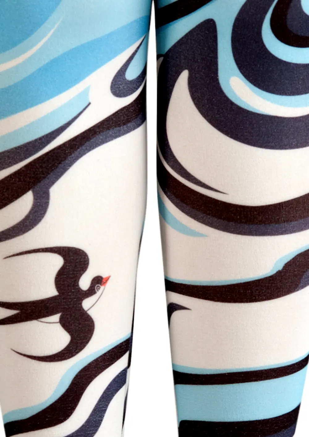 Viken Plan Art Print Tights Personality Pantyhose/Tights [SwallowStream] - Image 6