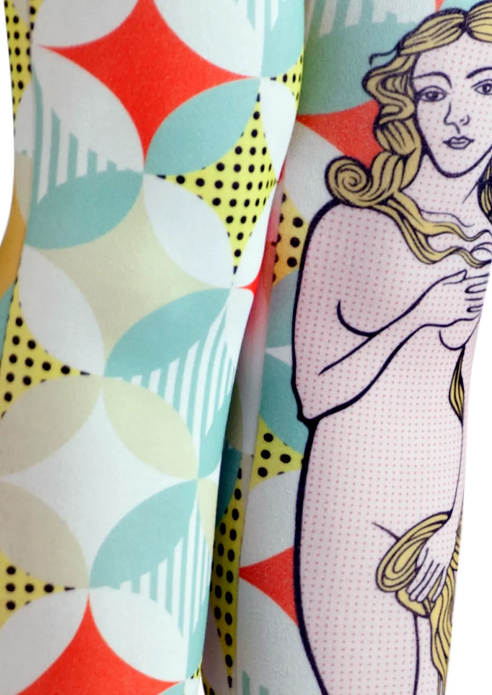 Viken Plan Popart Print Tights Venus Pantyhose/Tights [Venusian] - Image 4