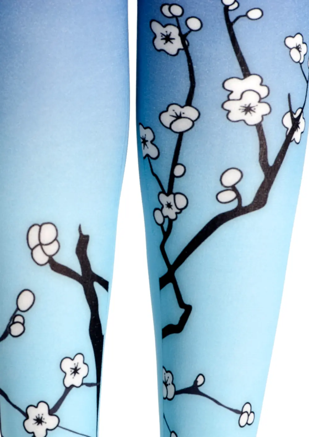 Viken Plan Ethnic Art Print Tights Personality Pantyhose/Tights [Winter plum blossoms] - Image 4
