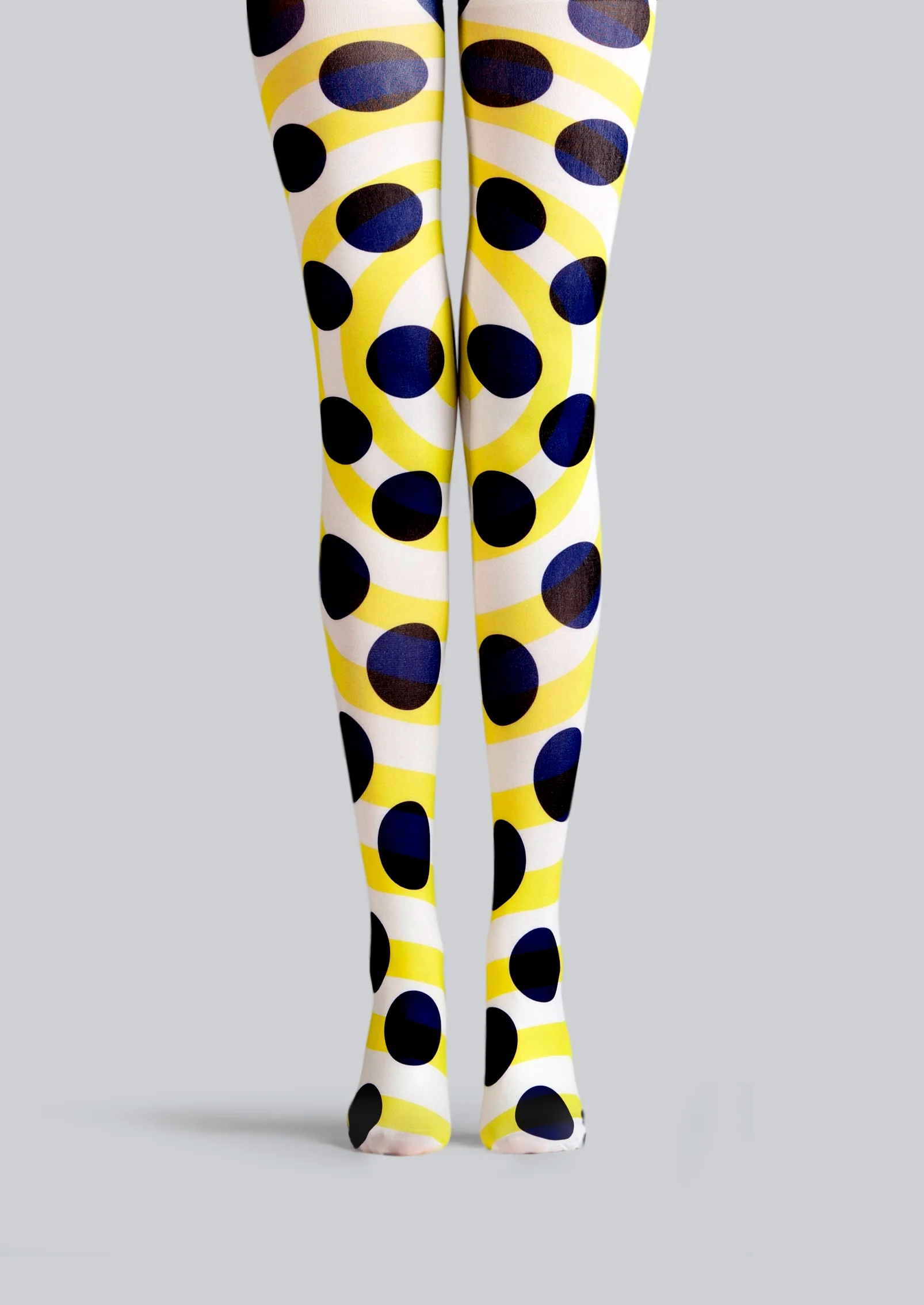 Viken Plan popart Print Tights Polka dots Pantyhose/Tights [Yayoi Pulse] - Image 4
