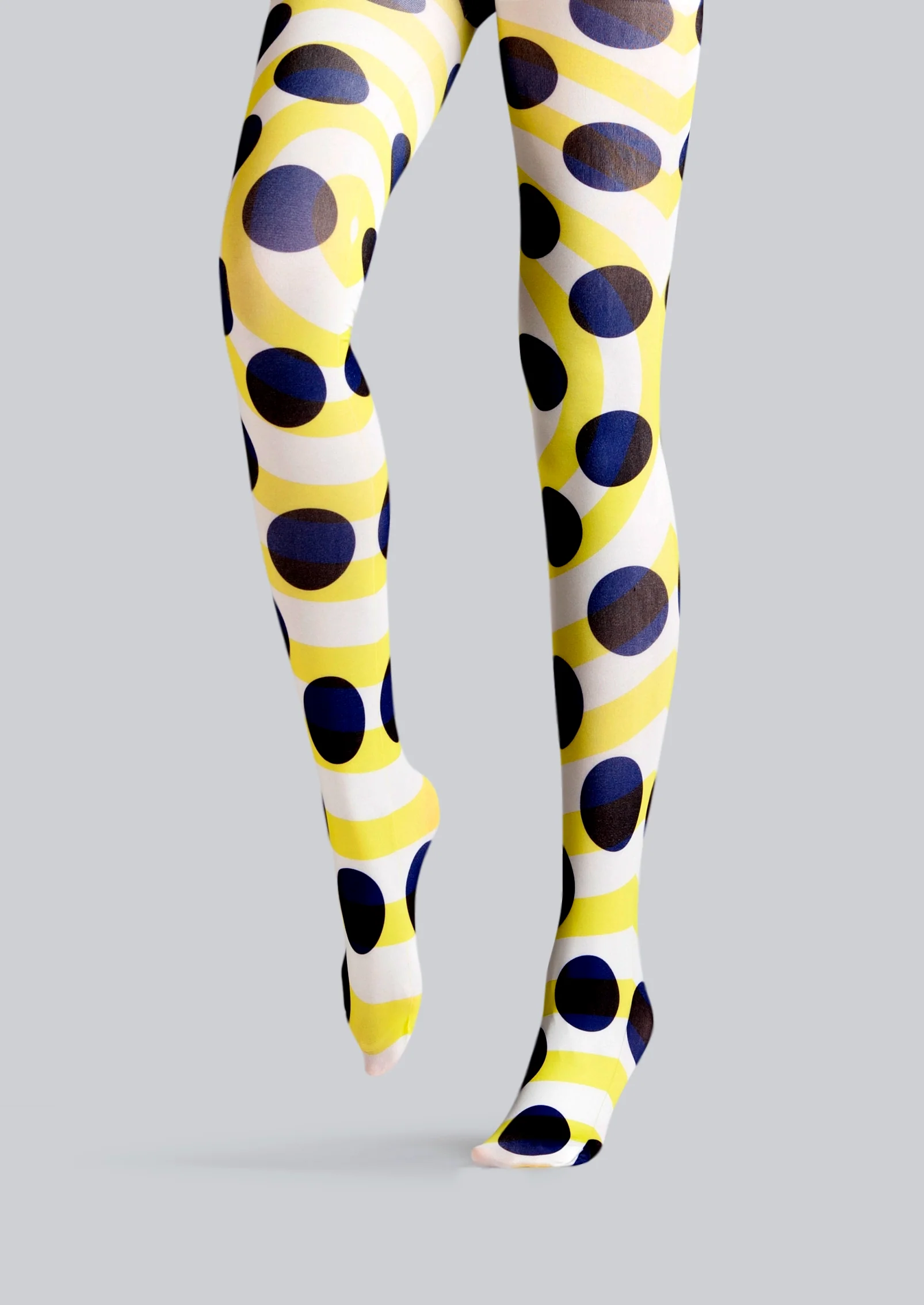 Viken Plan popart Print Tights Polka dots Pantyhose/Tights [Yayoi Pulse] - Image 5