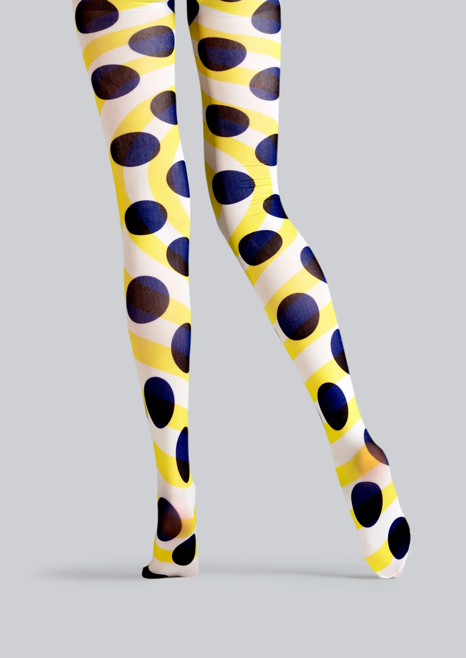 Viken Plan popart Print Tights Polka dots Pantyhose/Tights [Yayoi Pulse] - Image 6
