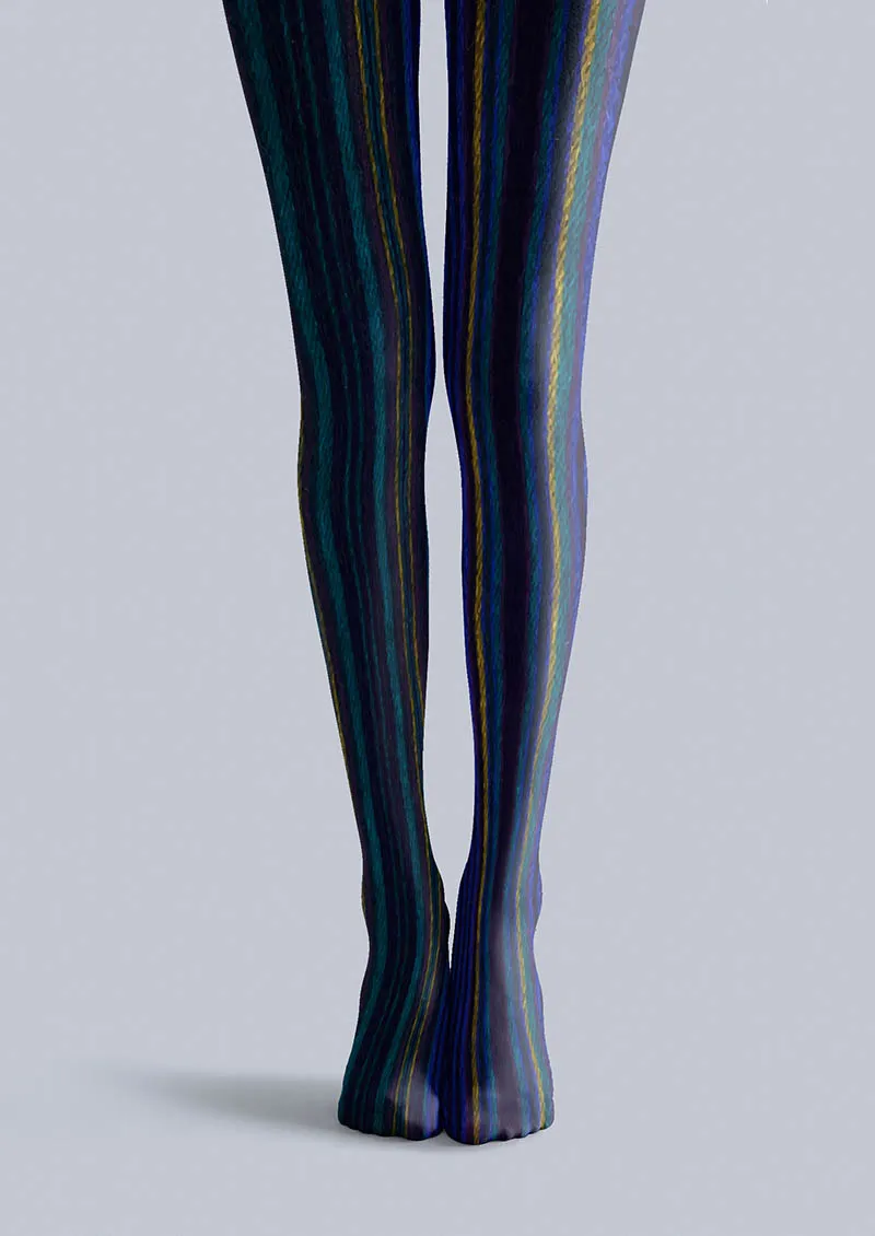 Viken Plan Geometric Art Visual Order Tights Hosiery Pantyhose
