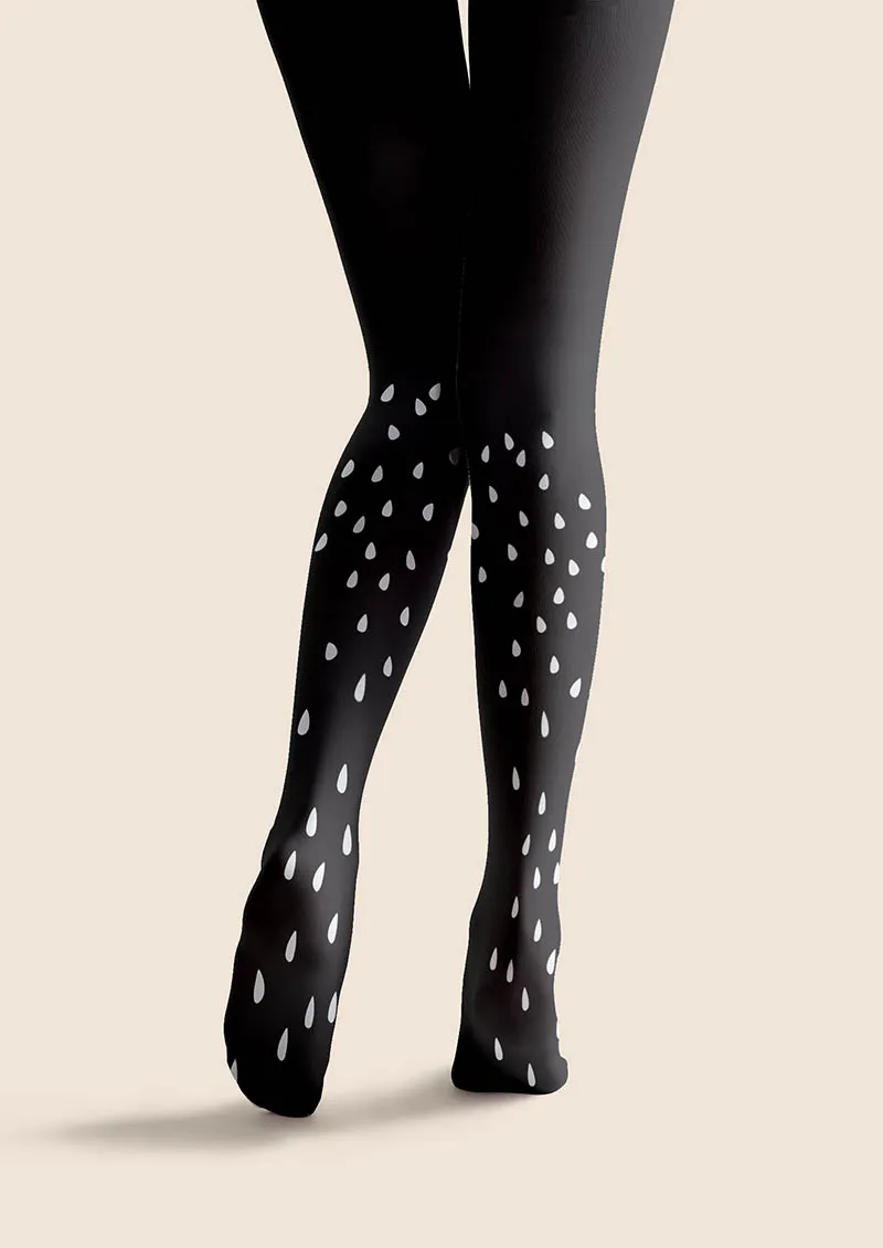Viken Plan Fun Art Watermelon Slice Tights Hosiery Pantyhose - Image 5
